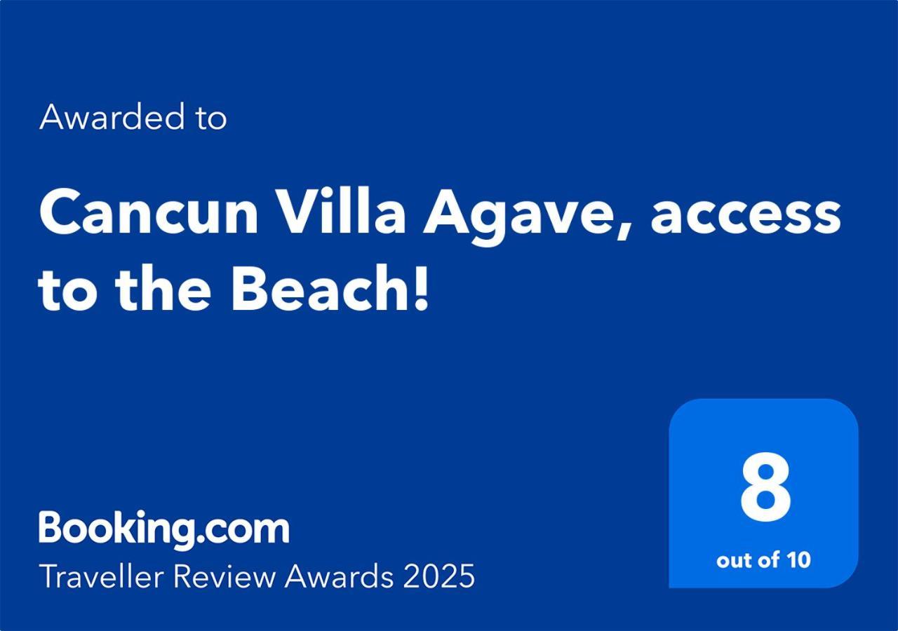 Cancun Villa Agave, Access To The Beach! Esterno foto